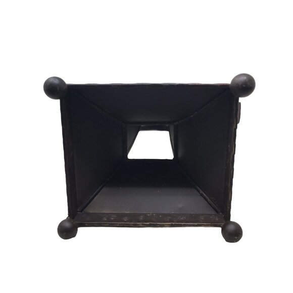 Large Old Fashioned Textured Metal Freestanding Cross - Picture 6 of 8